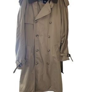 Mens Hart Schaffer Marx All-Weather Trench Coat 48XL